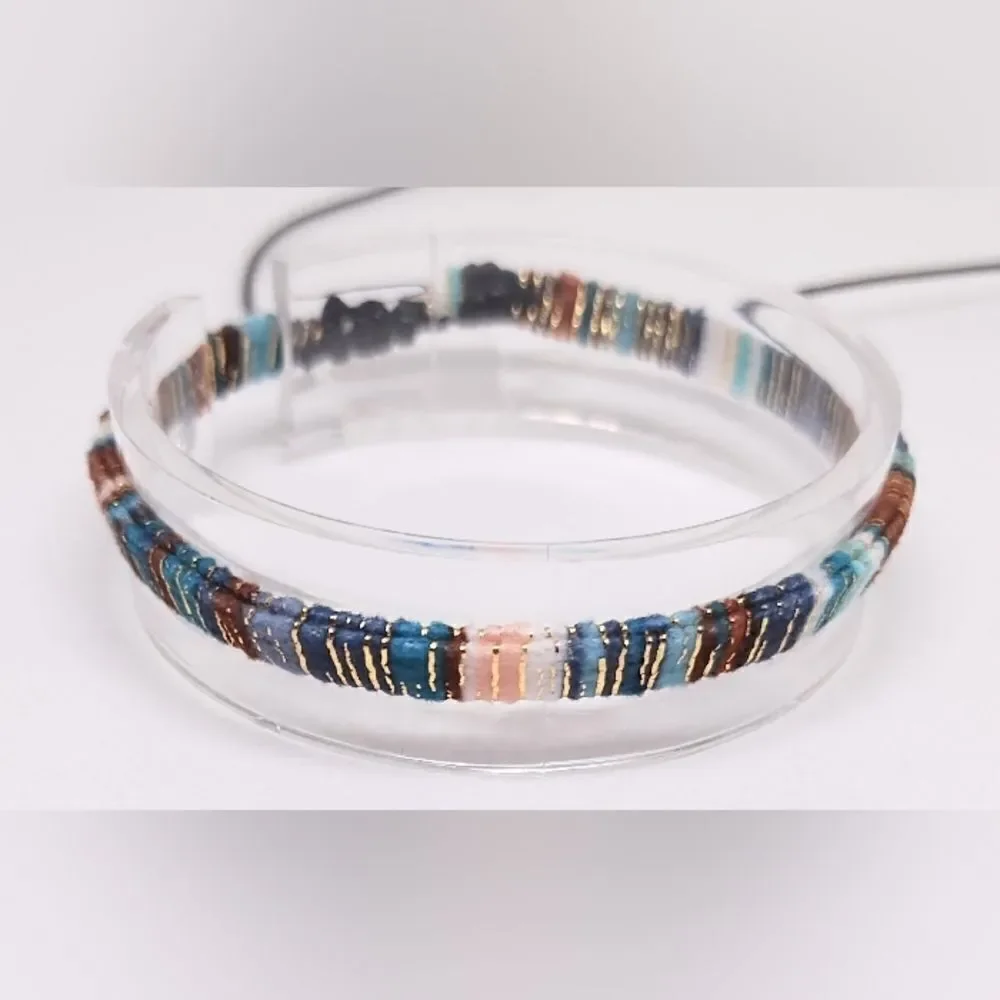 Men's bracelet striped hemp punk new e27‎